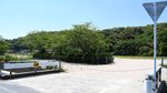 物流拠点としての整備計画が浮上した巌城はごろも苑の跡地＝１６日、倉吉市巌城