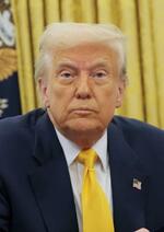 　トランプ米大統領（ゲッティ＝共同）