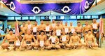 団体と個人４階級を制覇した鳥取城北勢＝山口県立下関武道館