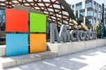 　米マイクロソフトのロゴ（ＡＰ＝共同）