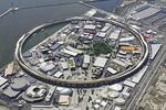 　大阪・関西万博の会場＝大阪市此花区の夢洲