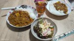 知り合いの家で食べたカレー（本人提供）