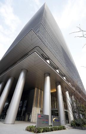 　日本郵便本社が入るビル