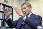 　日本視覚障害者団体連合会長の竹下義樹さん