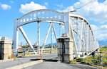 塗膜からＰＣＢが検出された日野橋＝１５日、米子市車尾６丁目