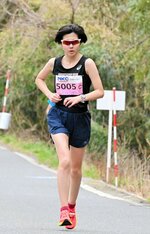 一般女子での出場ながら女子選手トップのタイムで優勝した林ひかる