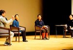 パネル討議で林業の安全対策や担い手育成について意見を交わす出席者
