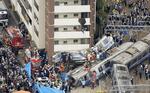 　２００５年４月に起きた尼崎ＪＲ脱線事故の現場＝兵庫県尼崎市