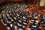 　改正プロバイダー責任制限法が可決、成立した参院本会議＝１０日午前