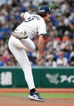 　ＤｅＮＡとのオープン戦に先発し５回１失点と上々の仕上がりを見せた西武・高橋＝ベルーナドーム