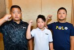 伯桜鵬関のような活躍を誓う３人