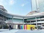 　高輪ゲートウェイシティのゲートウェイパーク＝東京都港区