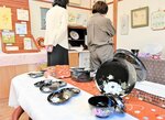 生徒の力作が並ぶ会場