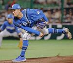 　ソフトバンク戦に先発した日本ハム・古林睿煬＝みずほペイペイドーム