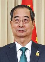 　韓国の韓悳洙首相（聯合＝共同）