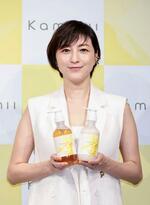 　イベントに登場した広末涼子＝１３日、東京都港区