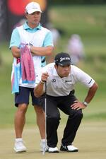 　松山英樹＝８日、フィラデルフィア（ゲッティ＝共同）