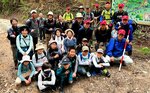 那岐山登山を楽しんだ参加者