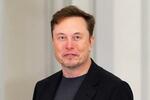 　イーロン・マスク氏＝１４日、ルサイル（ロイター＝共同）