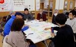 　宮城県多賀城市で開かれた災害公営住宅の自治会交流会＝２月