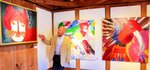 来場を呼びかける田村館長