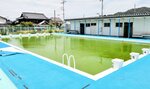 今夏は開放されなくなった浜坂Ｂ＆Ｇ海洋センタープール＝新温泉町浜坂