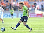２試合連続ゴールで存在感を発揮した小沢＝Axisバードスタジアム