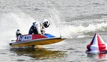 出場した２レースとも大差で１位となった長谷川さん＝２２日、福岡県柳川市のボートレーサー養成所（日本モーターボート競走会提供）