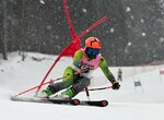 大回転女子　初優勝を飾った中田花菜＝わかさ氷ノ山スキー場樹氷スノーピアコース