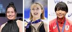 　北口榛花、坂本花織、藤波朱理