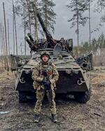 　戦死した陸上選手のウォロディミル・アンドロシチュク（共同）