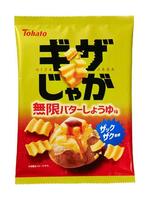 　東ハトの「ギザじゃが・無限バターしょうゆ味」
