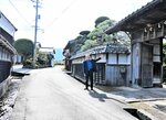 伝統的な農村の景観が残されている所子地区＝１０月３０日、大山町所子
