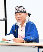 自身の経験を基に傾聴のこつや心構えについて語る河原さん