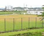 医療的ケア児や重症心身障害児を対象とした通所施設が整備される県立但馬技術大学校のグラウンド＝豊岡市九日市上町