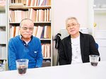 収録風景の様子（左から疋田哲夫氏、東野ひろあき氏）