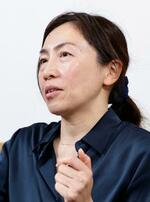 　インタビューに答える２０２３年１０月までパレスチナ自治区ガザで活動した看護師の川瀬佐知子さん