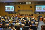 　２１日の国連「女性の地位委員会（ＣＳＷ）」年次会合＝米ニューヨークの国連本部（共同）