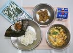　２０２０年６月に鹿児島市内の小学校で提供された給食