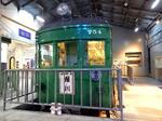 　瀬戸線をかつて走った“せとでん”モ７５４型電車＝瀬戸蔵ミュージアムにて