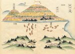 鎧畑山図「勝見名跡誌」（国立公文書館デジタルアーカイブ）