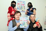 忍者体験ができるイベントをアピールするＰＲ隊員ら