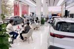 　中国のＥＶ最大手、比亜迪（ＢＹＤ）の販売店＝１１月、中国広東省広州（共同）