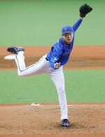 　西武戦に先発し、完封で２勝目を挙げたＤｅＮＡ・石田裕＝ベルーナドーム