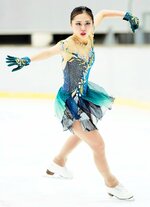 永見は西日本選手権で７位に入り、全日本出場を決めた＝１１月、名古屋市の日本ガイシアリーナ（アフロスポーツ提供）