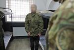 　ウクライナのゼレンスキー大統領がＸに投稿した、捕虜となった中国人兵士とされる男性（画像の一部を加工しています）