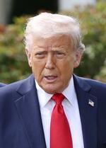 　トランプ米大統領（ゲッティ＝共同）