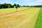 赤線で囲ってある部分が追加指定された寺院地跡＝琴浦町槻下