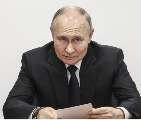 　ロシアのプーチン大統領（タス＝共同）