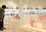 「ねんどろいど」などのフィギュアやプラモデルが並ぶ会場